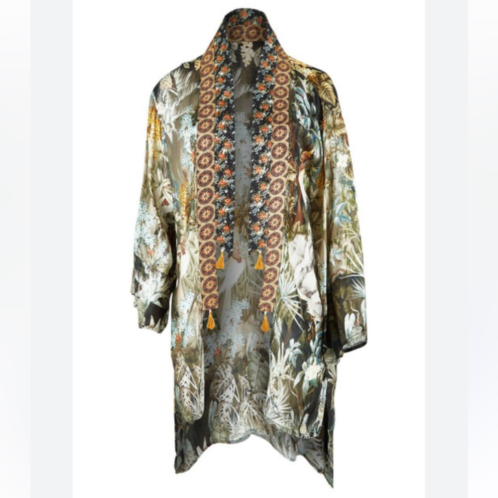 Cienna Jungle Kimono jacket (One Size)